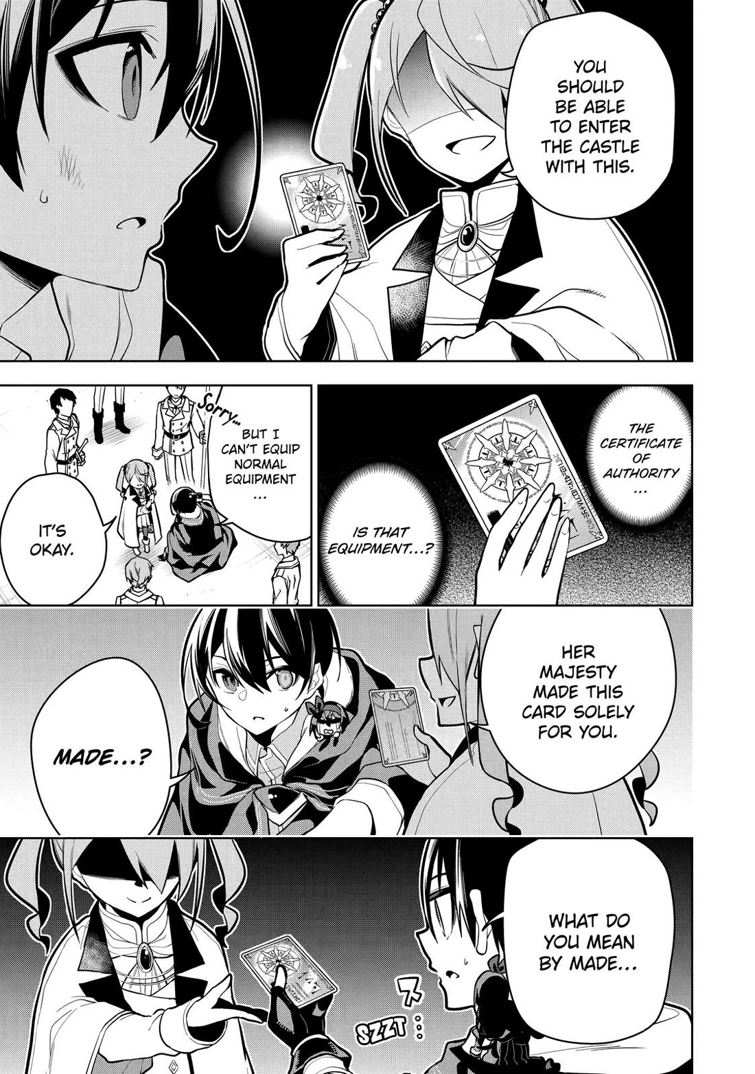 The Strongest Swordsman Has Zero Equipment Slots, but He Can Equip up to 9999 Items if It’s (Cute) Cursed Equipment Chapter 29 page 9 - Chapter 29