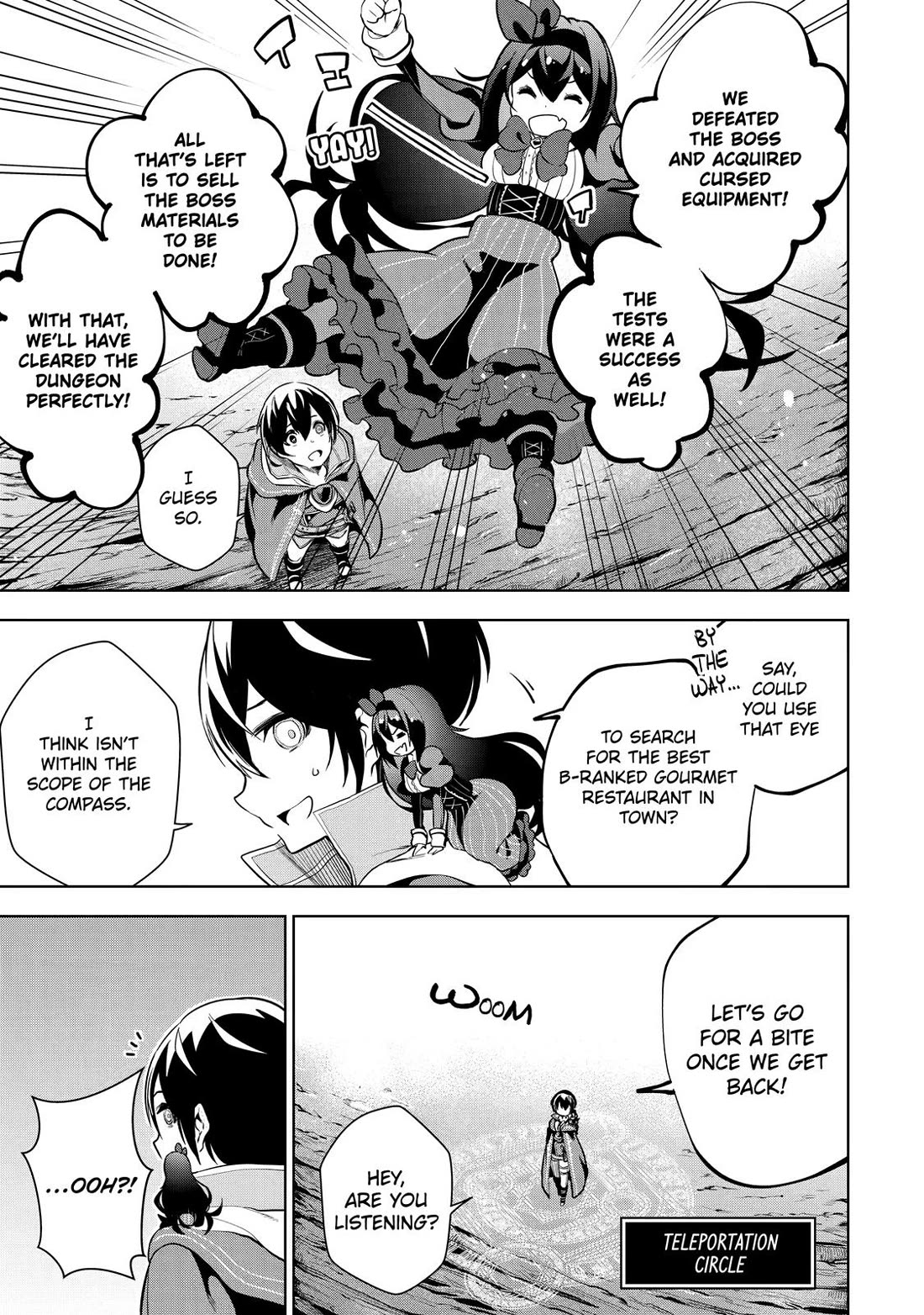 The Strongest Swordsman Has Zero Equipment Slots, but He Can Equip up to 9999 Items if It’s (Cute) Cursed Equipment Chapter 3 page 11 - Chapter 3