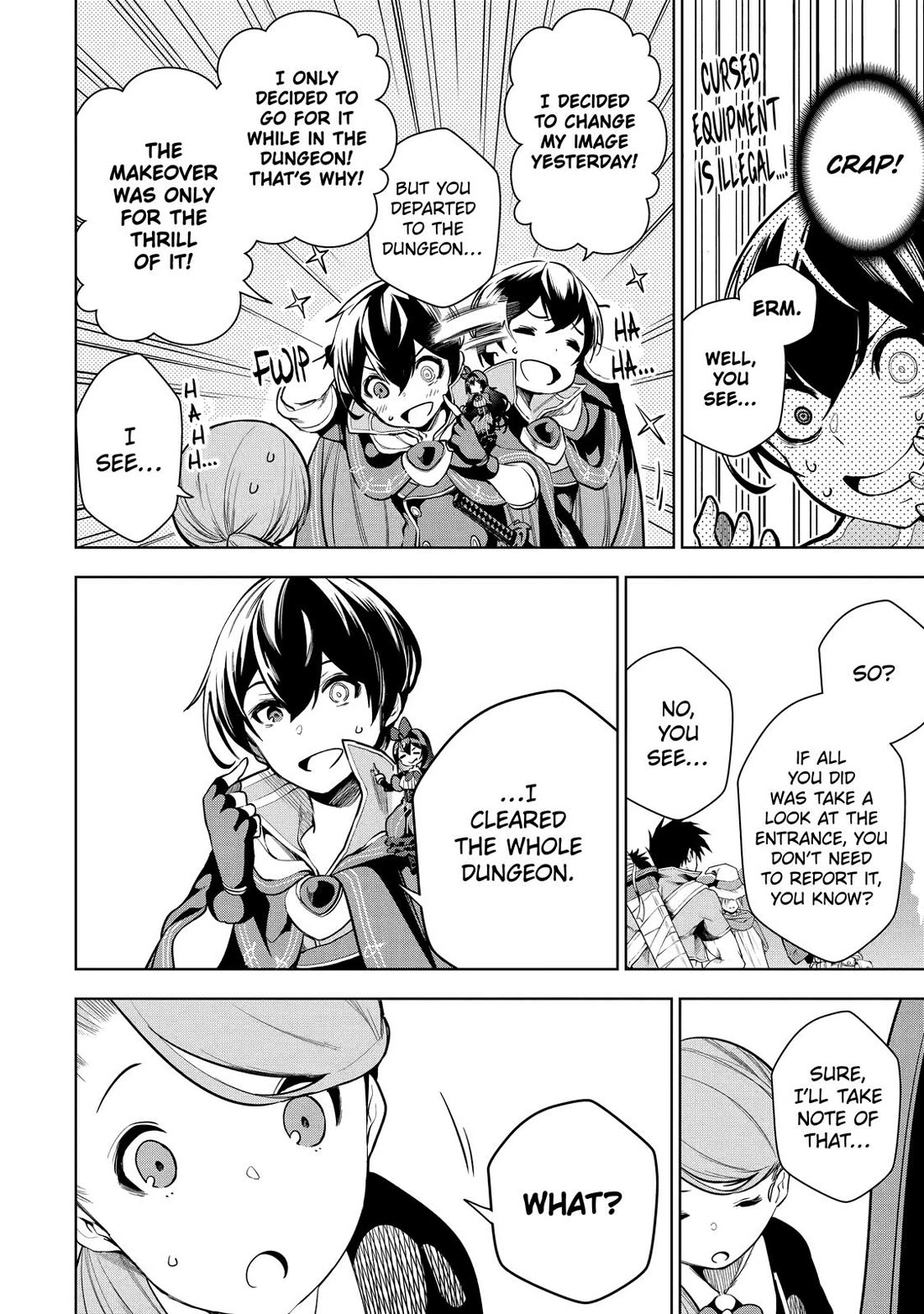The Strongest Swordsman Has Zero Equipment Slots, but He Can Equip up to 9999 Items if It’s (Cute) Cursed Equipment Chapter 3 page 16 - Chapter 3