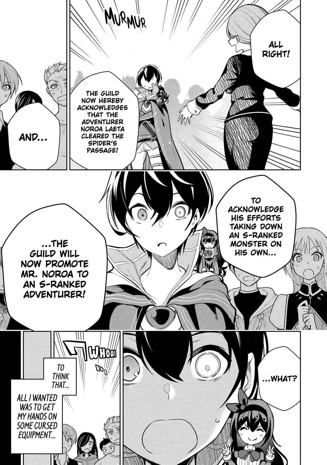 The Strongest Swordsman Has Zero Equipment Slots, but He Can Equip up to 9999 Items if It’s (Cute) Cursed Equipment Chapter 3 page 21 - Chapter 3