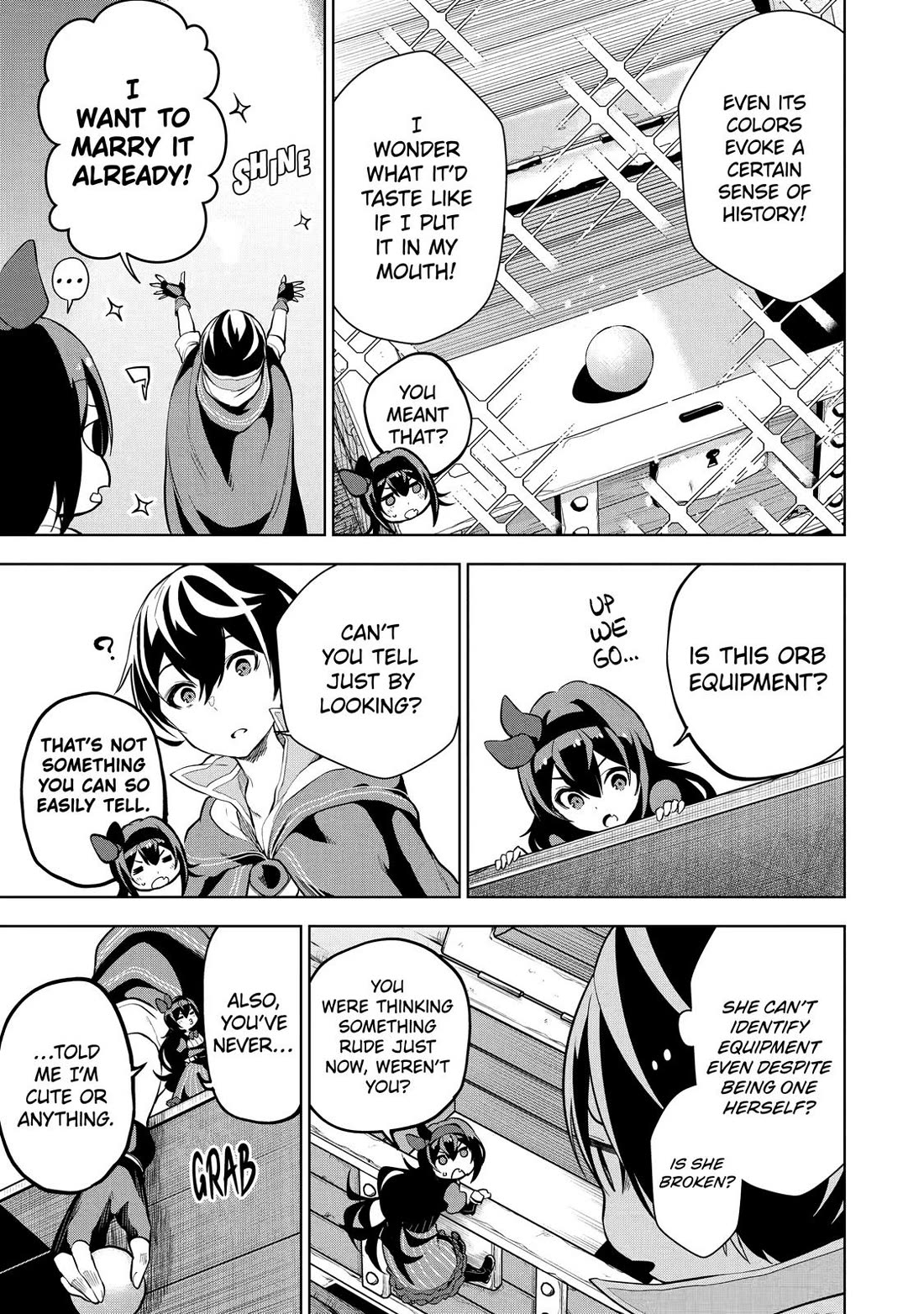 The Strongest Swordsman Has Zero Equipment Slots, but He Can Equip up to 9999 Items if It’s (Cute) Cursed Equipment Chapter 3 page 3 - Chapter 3