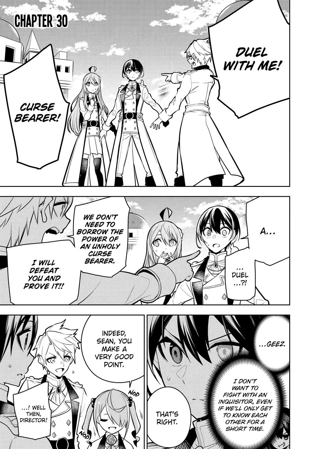 The Strongest Swordsman Has Zero Equipment Slots, but He Can Equip up to 9999 Items if It’s (Cute) Cursed Equipment Chapter 30 page 1 - Chapter 30
