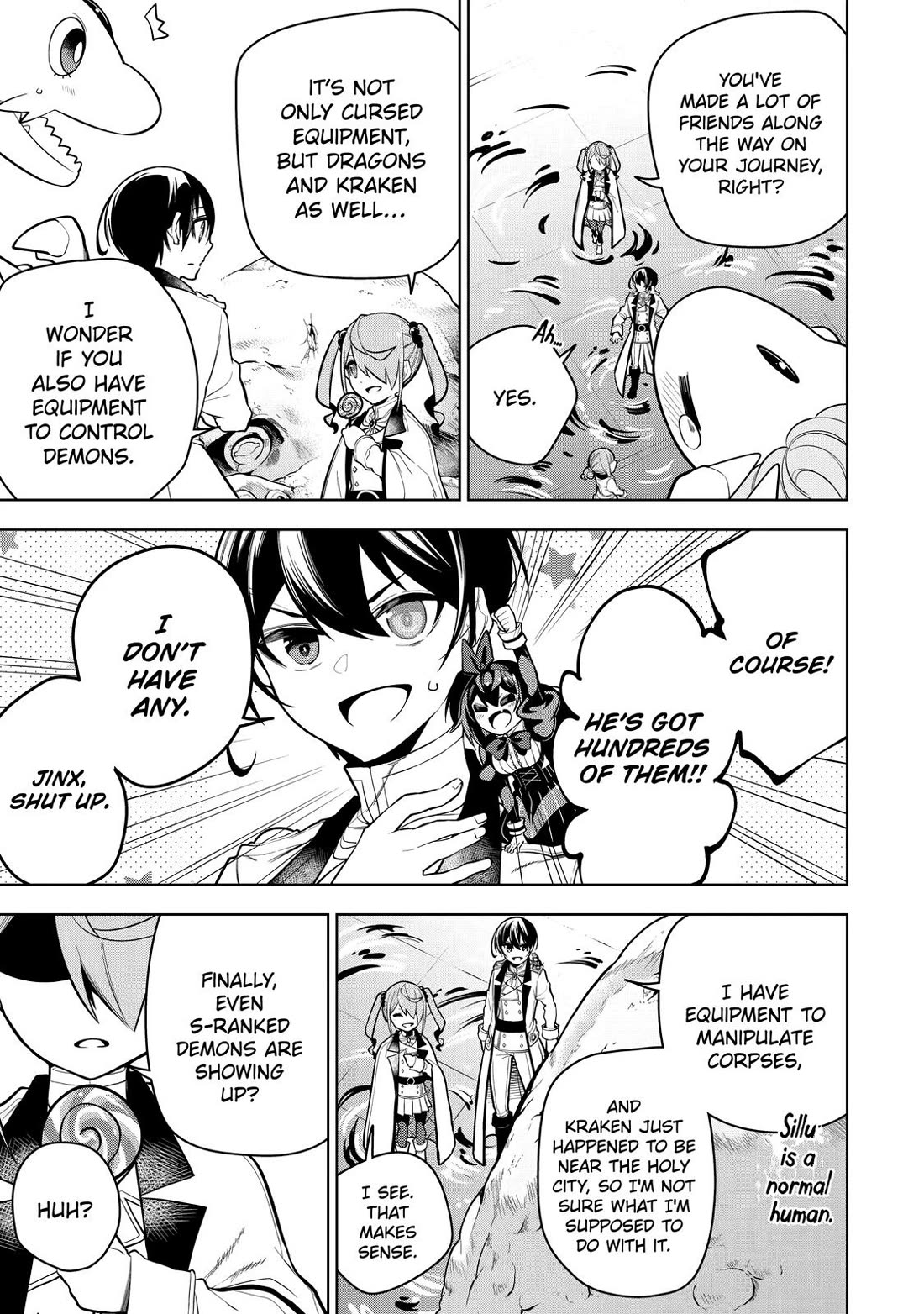 The Strongest Swordsman Has Zero Equipment Slots, but He Can Equip up to 9999 Items if It’s (Cute) Cursed Equipment Chapter 30 page 31 - Chapter 30