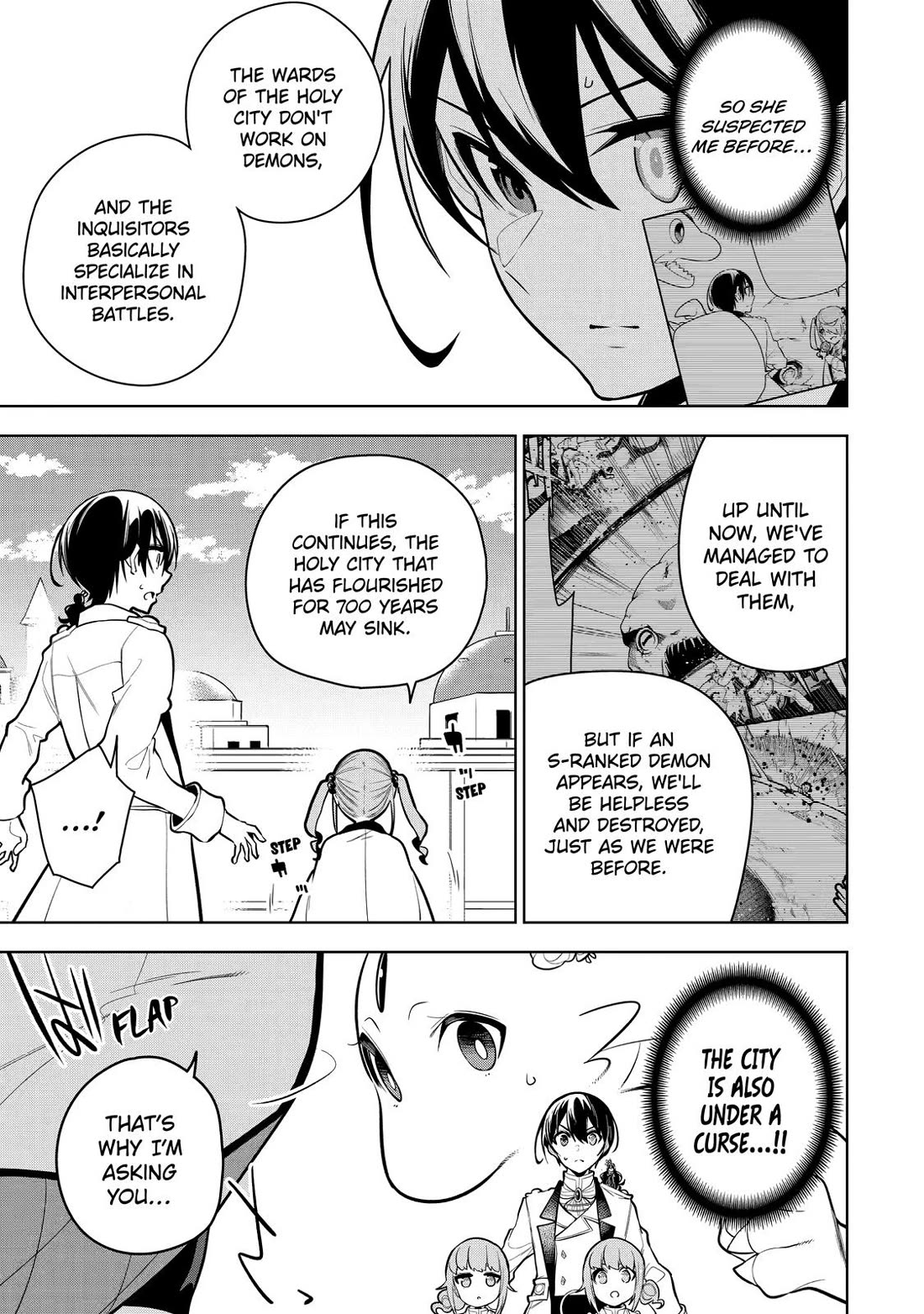 The Strongest Swordsman Has Zero Equipment Slots, but He Can Equip up to 9999 Items if It’s (Cute) Cursed Equipment Chapter 30 page 33 - Chapter 30