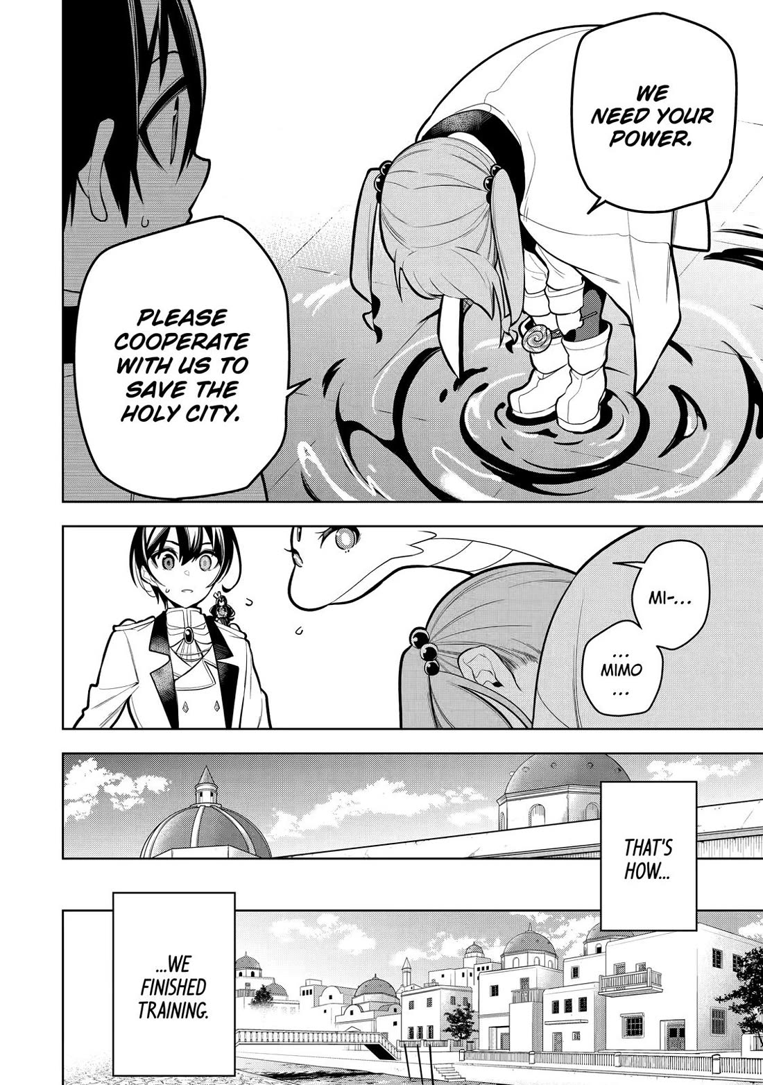 The Strongest Swordsman Has Zero Equipment Slots, but He Can Equip up to 9999 Items if It’s (Cute) Cursed Equipment Chapter 30 page 34 - Chapter 30