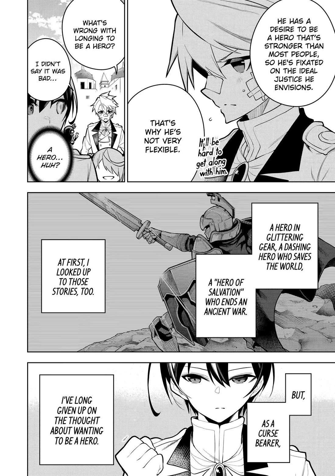 The Strongest Swordsman Has Zero Equipment Slots, but He Can Equip up to 9999 Items if It’s (Cute) Cursed Equipment Chapter 30 page 36 - Chapter 30