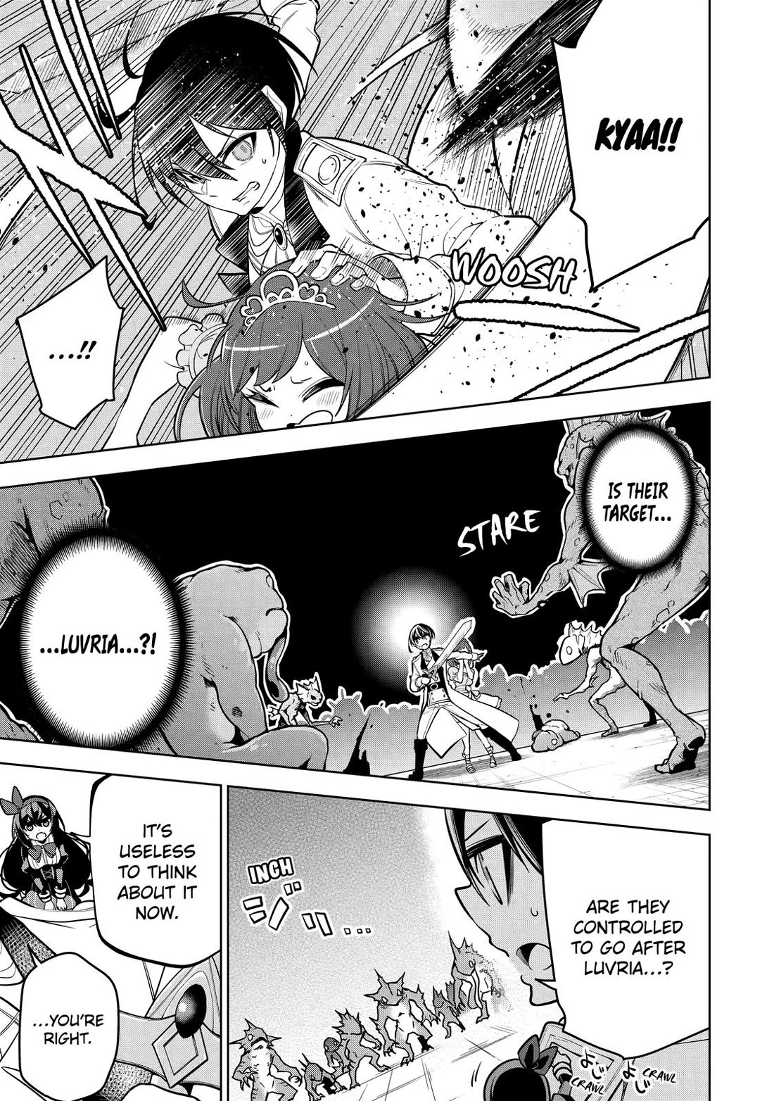 The Strongest Swordsman Has Zero Equipment Slots, but He Can Equip up to 9999 Items if It’s (Cute) Cursed Equipment Chapter 31 page 33 - Chapter 31