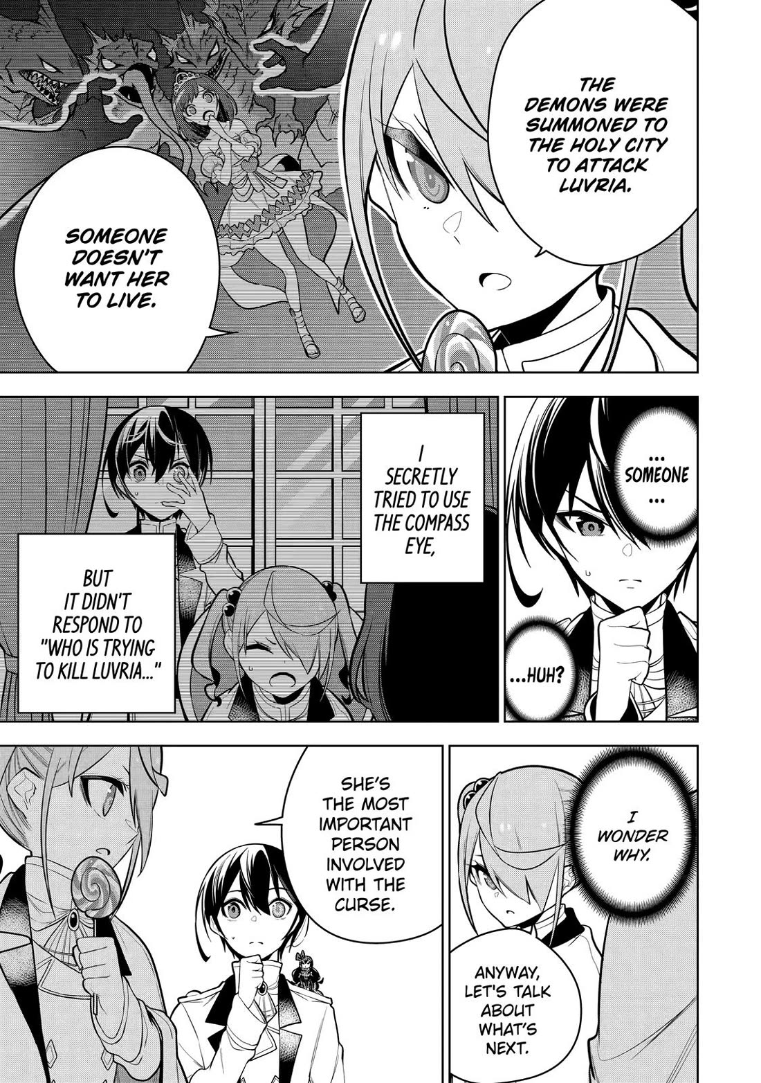 The Strongest Swordsman Has Zero Equipment Slots, but He Can Equip up to 9999 Items if It’s (Cute) Cursed Equipment Chapter 31 page 37 - Chapter 31