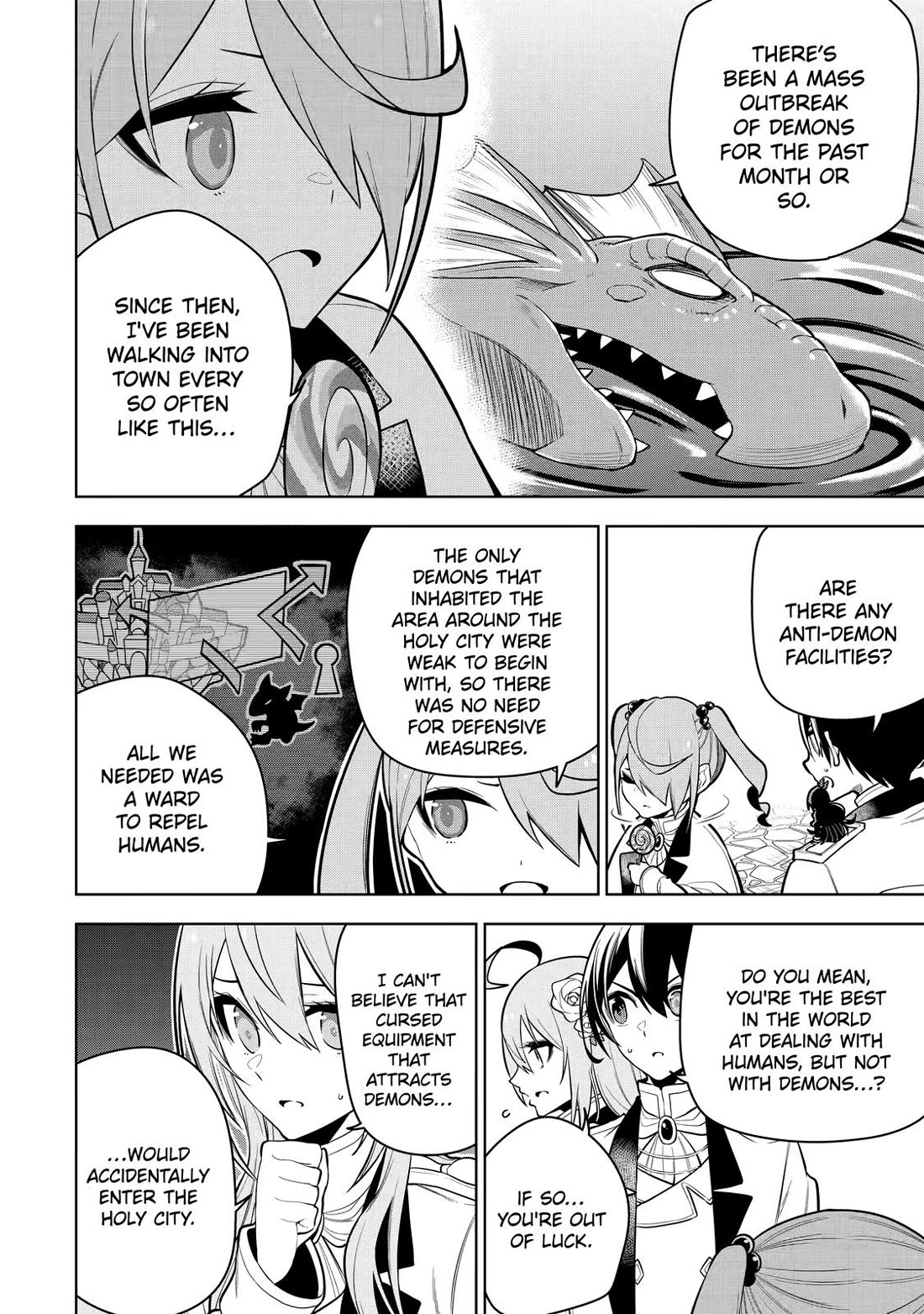 The Strongest Swordsman Has Zero Equipment Slots, but He Can Equip up to 9999 Items if It’s (Cute) Cursed Equipment Chapter 31 page 6 - Chapter 31