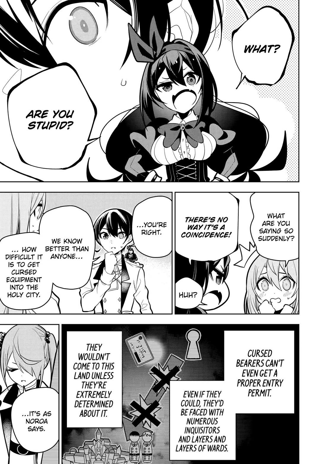 The Strongest Swordsman Has Zero Equipment Slots, but He Can Equip up to 9999 Items if It’s (Cute) Cursed Equipment Chapter 31 page 7 - Chapter 31