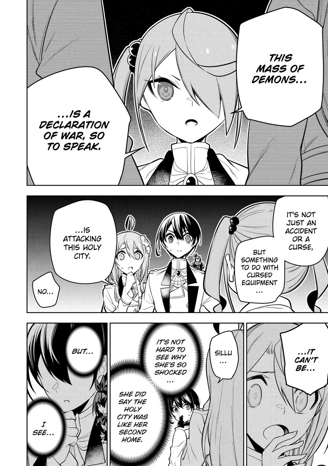 The Strongest Swordsman Has Zero Equipment Slots, but He Can Equip up to 9999 Items if It’s (Cute) Cursed Equipment Chapter 31 page 8 - Chapter 31