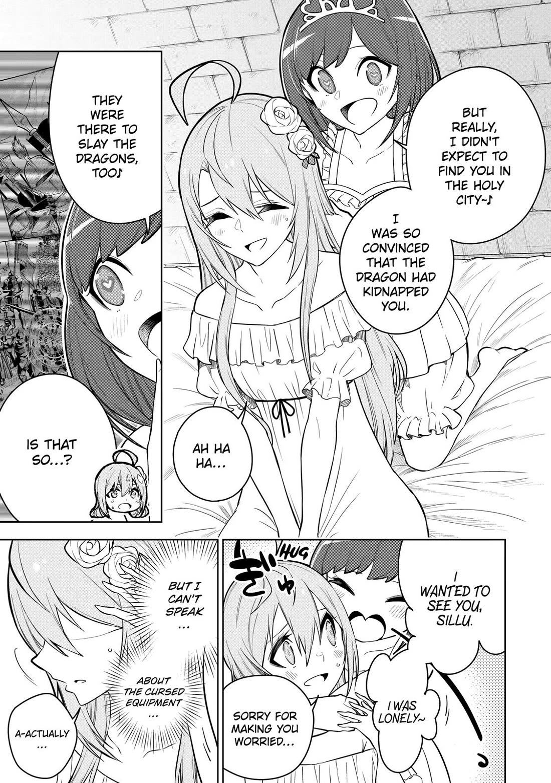 The Strongest Swordsman Has Zero Equipment Slots, but He Can Equip up to 9999 Items if It’s (Cute) Cursed Equipment Chapter 32 page 13 - Chapter 32