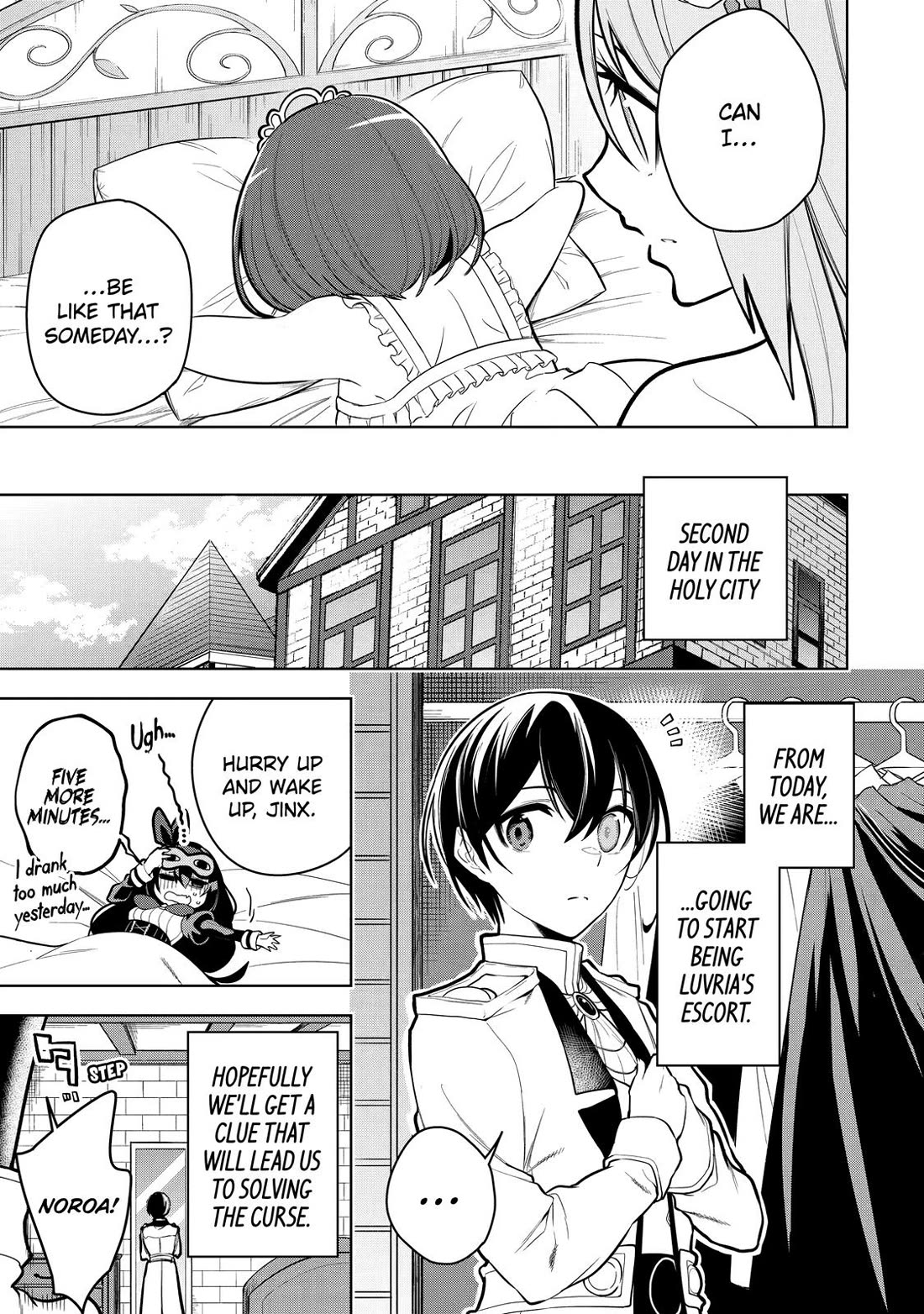 The Strongest Swordsman Has Zero Equipment Slots, but He Can Equip up to 9999 Items if It’s (Cute) Cursed Equipment Chapter 32 page 19 - Chapter 32