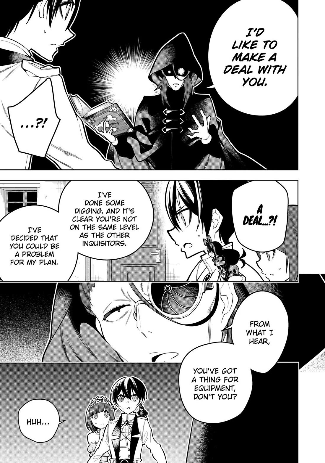 The Strongest Swordsman Has Zero Equipment Slots, but He Can Equip up to 9999 Items if It’s (Cute) Cursed Equipment Chapter 32 page 37 - Chapter 32