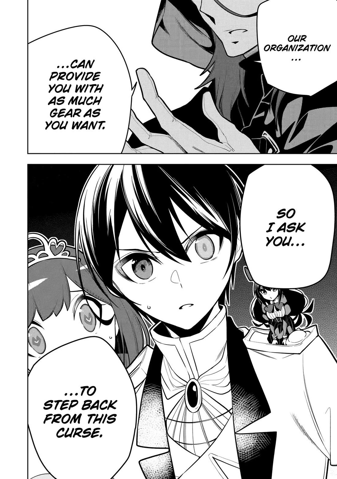 The Strongest Swordsman Has Zero Equipment Slots, but He Can Equip up to 9999 Items if It’s (Cute) Cursed Equipment Chapter 32 page 38 - Chapter 32