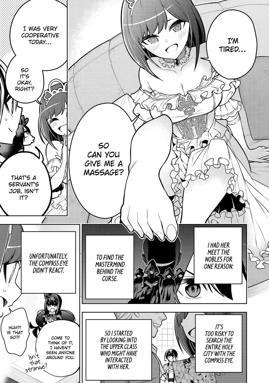 The Strongest Swordsman Has Zero Equipment Slots, but He Can Equip up to 9999 Items if It’s (Cute) Cursed Equipment Chapter 33 page 32 - Chapter 33