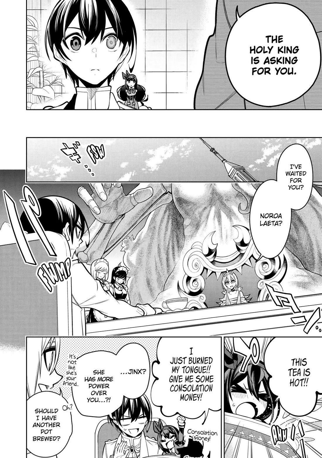 The Strongest Swordsman Has Zero Equipment Slots, but He Can Equip up to 9999 Items if It’s (Cute) Cursed Equipment Chapter 33 page 35 - Chapter 33