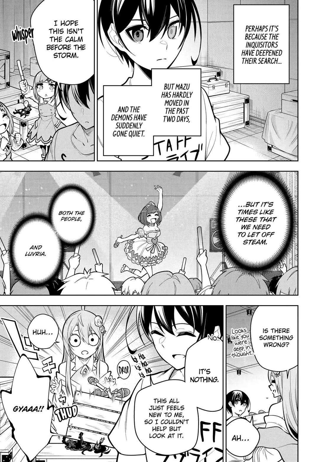 The Strongest Swordsman Has Zero Equipment Slots, but He Can Equip up to 9999 Items if It’s (Cute) Cursed Equipment Chapter 34 page 13 - Chapter 34