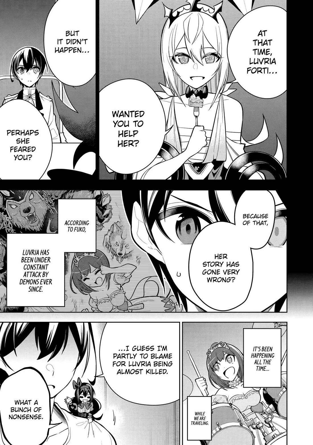 The Strongest Swordsman Has Zero Equipment Slots, but He Can Equip up to 9999 Items if It’s (Cute) Cursed Equipment Chapter 34 page 17 - Chapter 34