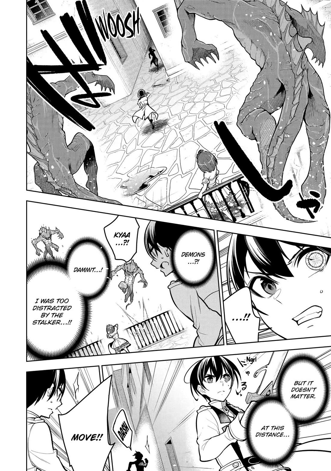 The Strongest Swordsman Has Zero Equipment Slots, but He Can Equip up to 9999 Items if It’s (Cute) Cursed Equipment Chapter 34 page 28 - Chapter 34
