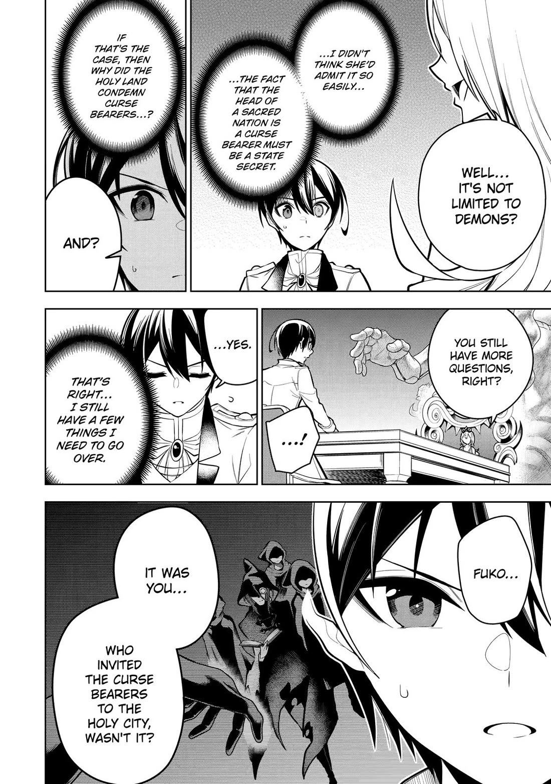 The Strongest Swordsman Has Zero Equipment Slots, but He Can Equip up to 9999 Items if It’s (Cute) Cursed Equipment Chapter 34 page 4 - Chapter 34