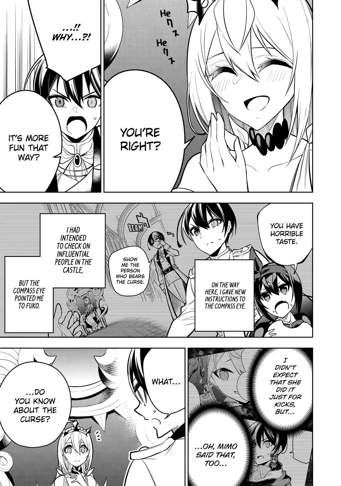 The Strongest Swordsman Has Zero Equipment Slots, but He Can Equip up to 9999 Items if It’s (Cute) Cursed Equipment Chapter 34 page 5 - Chapter 34