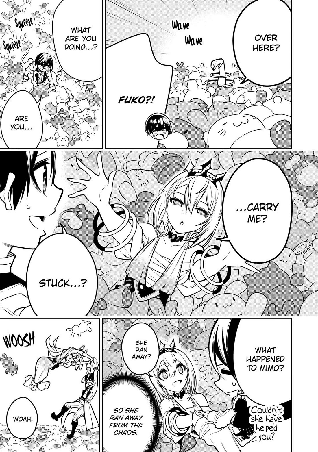 The Strongest Swordsman Has Zero Equipment Slots, but He Can Equip up to 9999 Items if It’s (Cute) Cursed Equipment Chapter 35 page 17 - Chapter 35