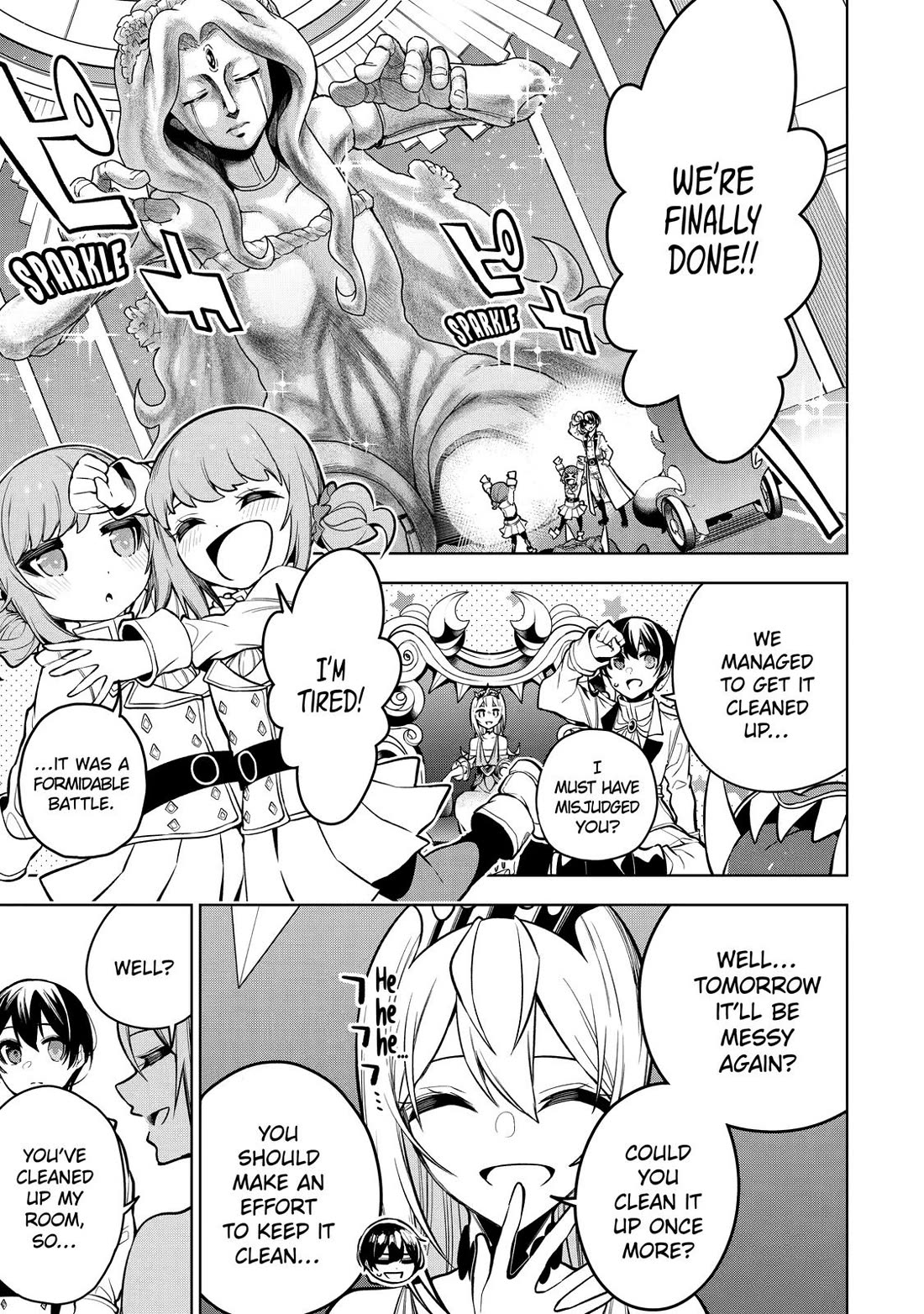 The Strongest Swordsman Has Zero Equipment Slots, but He Can Equip up to 9999 Items if It’s (Cute) Cursed Equipment Chapter 35 page 25 - Chapter 35