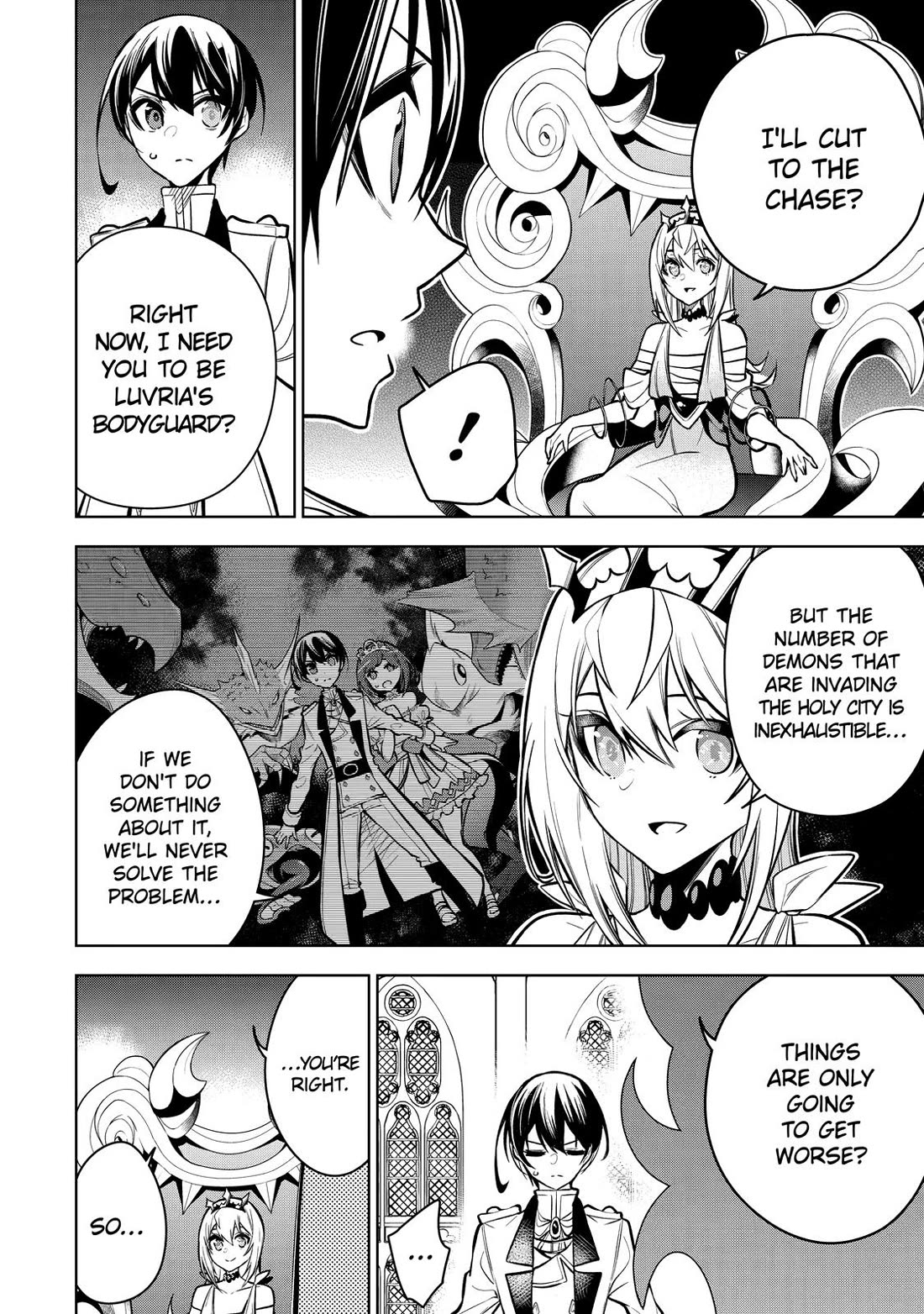 The Strongest Swordsman Has Zero Equipment Slots, but He Can Equip up to 9999 Items if It’s (Cute) Cursed Equipment Chapter 35 page 26 - Chapter 35