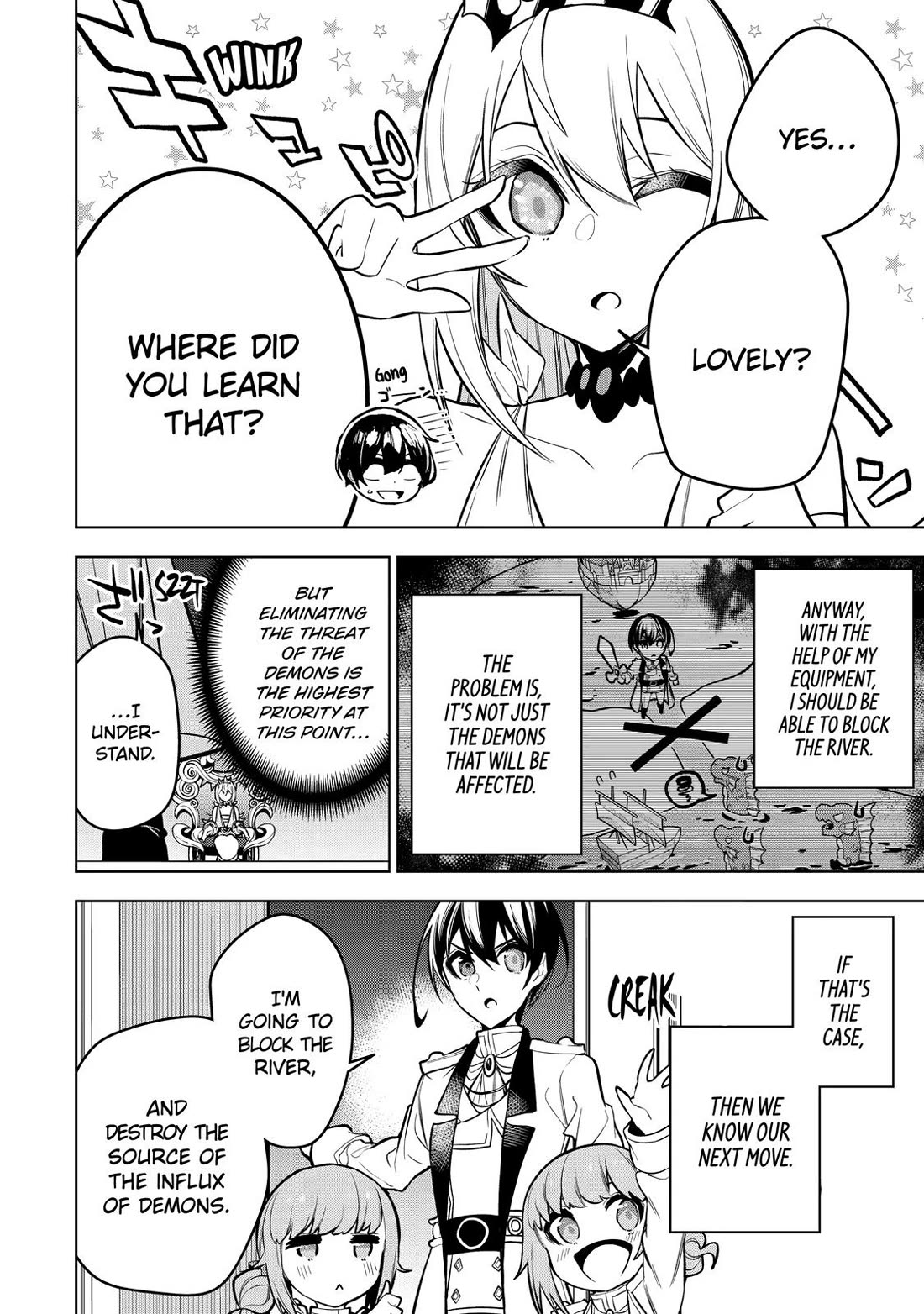 The Strongest Swordsman Has Zero Equipment Slots, but He Can Equip up to 9999 Items if It’s (Cute) Cursed Equipment Chapter 35 page 28 - Chapter 35