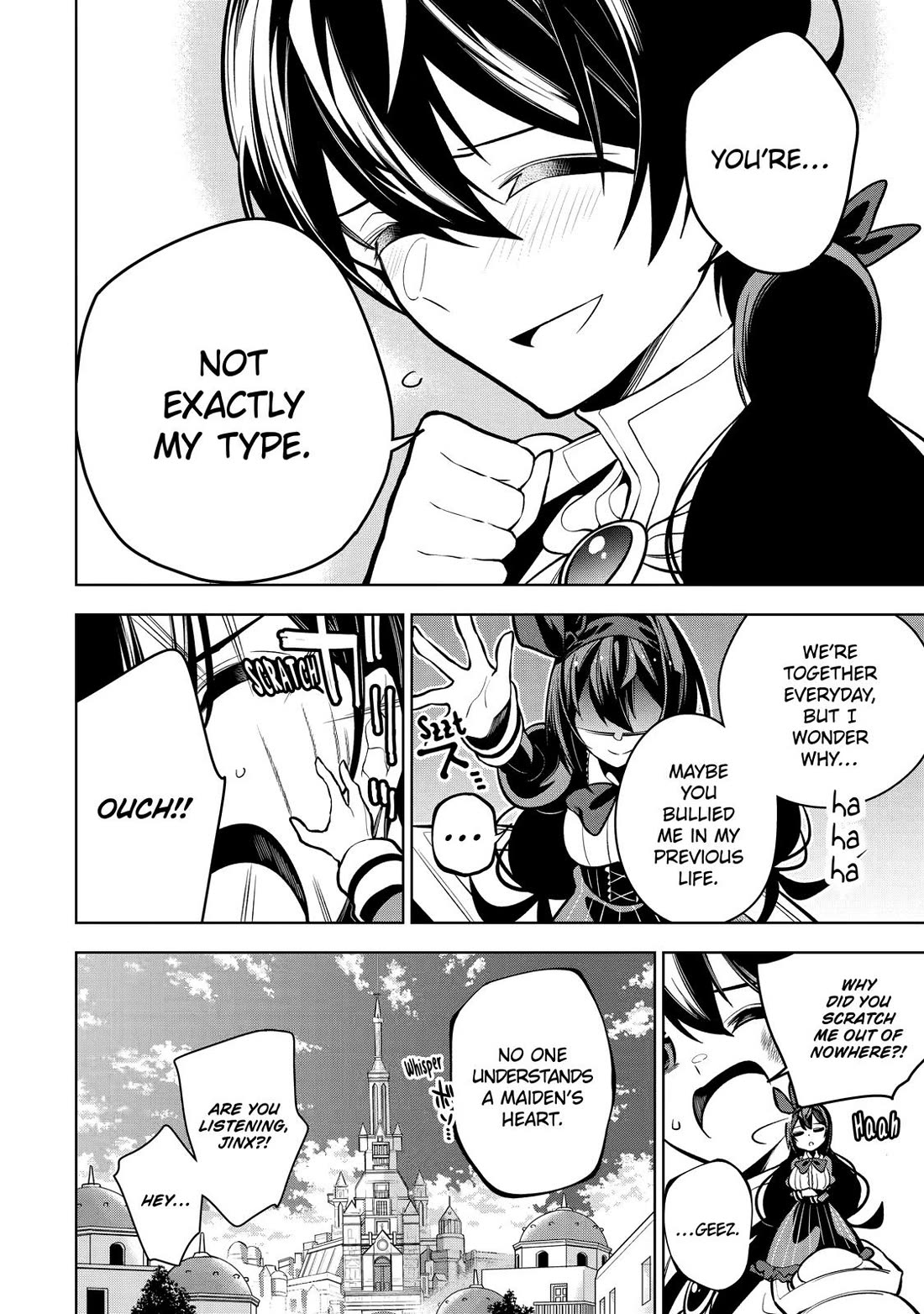 The Strongest Swordsman Has Zero Equipment Slots, but He Can Equip up to 9999 Items if It’s (Cute) Cursed Equipment Chapter 36 page 15 - Chapter 36