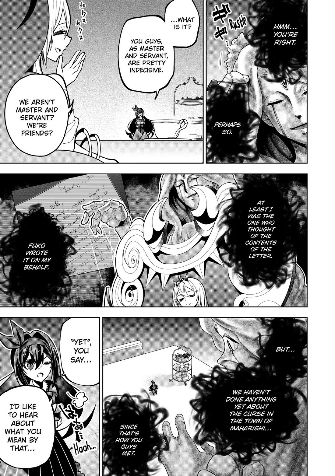 The Strongest Swordsman Has Zero Equipment Slots, but He Can Equip up to 9999 Items if It’s (Cute) Cursed Equipment Chapter 36 page 3 - Chapter 36