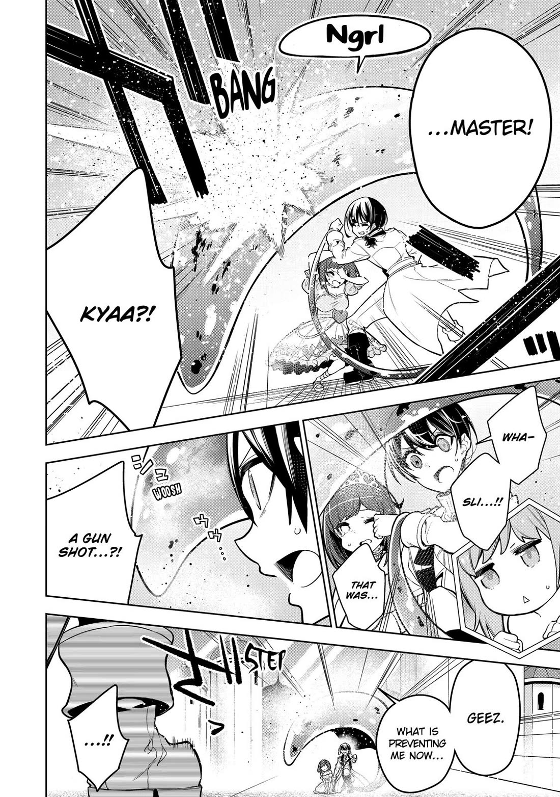 The Strongest Swordsman Has Zero Equipment Slots, but He Can Equip up to 9999 Items if It’s (Cute) Cursed Equipment Chapter 37 page 22 - Chapter 37