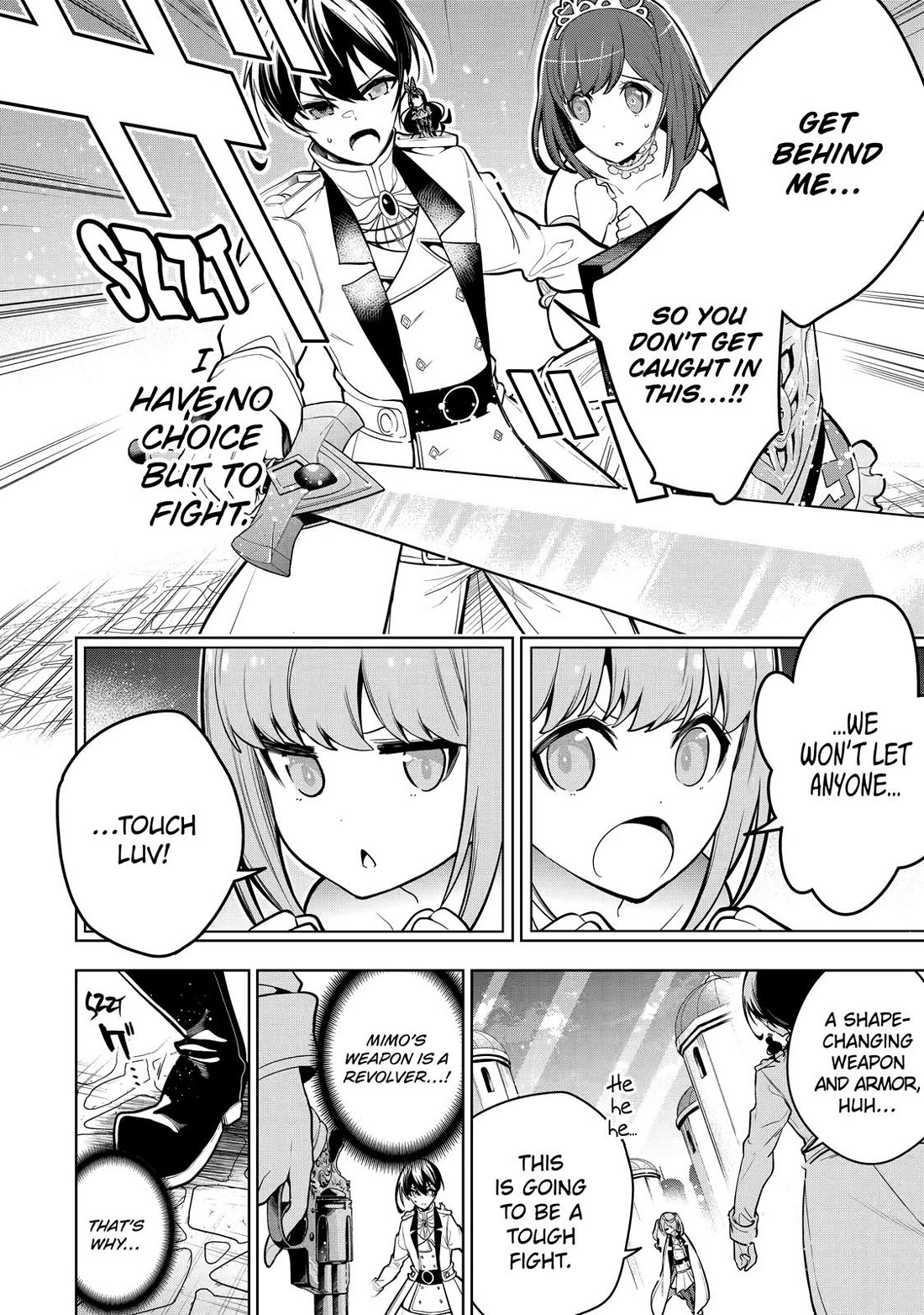 The Strongest Swordsman Has Zero Equipment Slots, but He Can Equip up to 9999 Items if It’s (Cute) Cursed Equipment Chapter 37 page 24 - Chapter 37