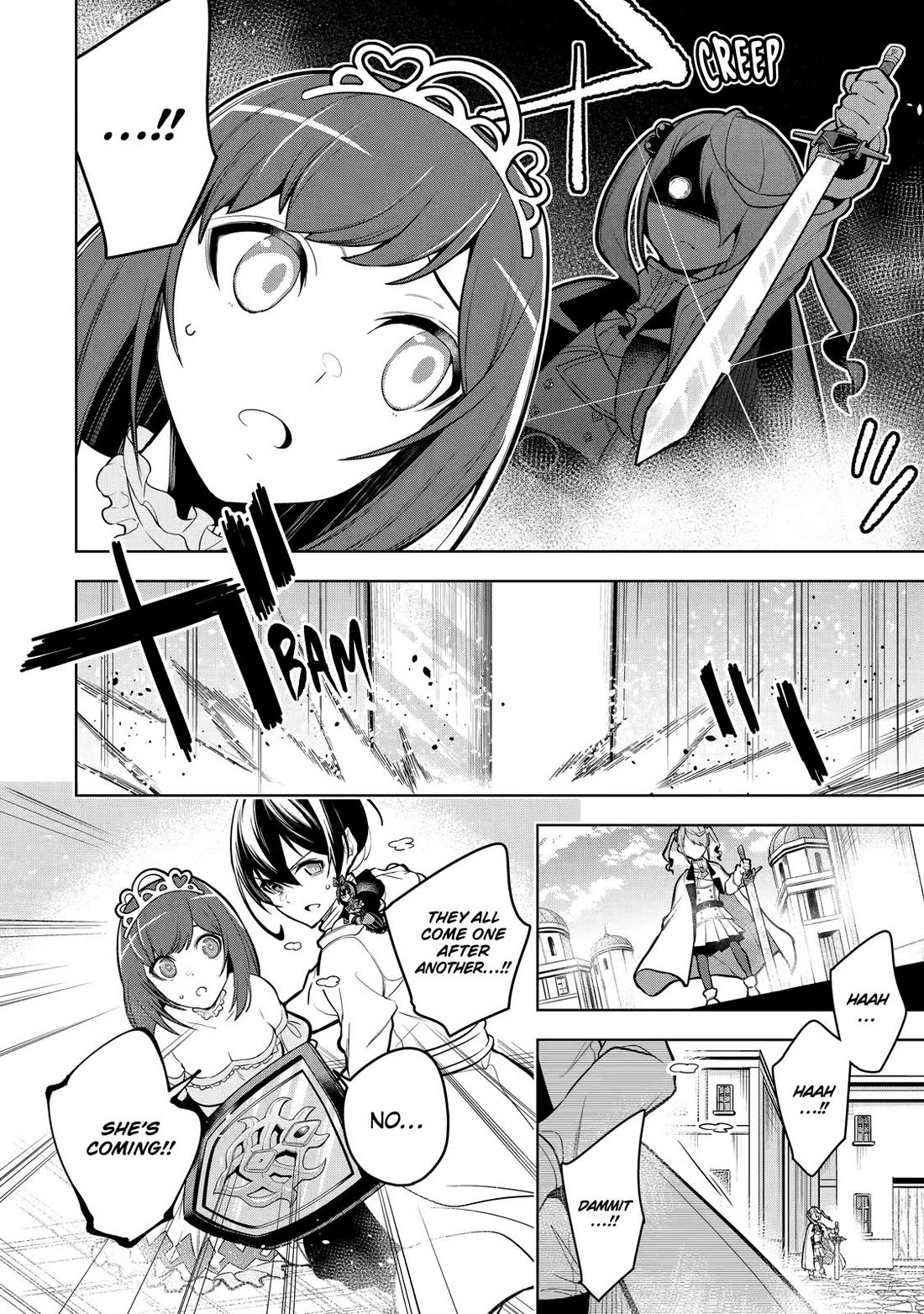 The Strongest Swordsman Has Zero Equipment Slots, but He Can Equip up to 9999 Items if It’s (Cute) Cursed Equipment Chapter 37 page 28 - Chapter 37