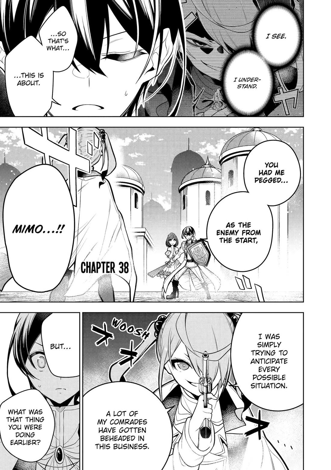 The Strongest Swordsman Has Zero Equipment Slots, but He Can Equip up to 9999 Items if It’s (Cute) Cursed Equipment Chapter 38 page 1 - Chapter 38