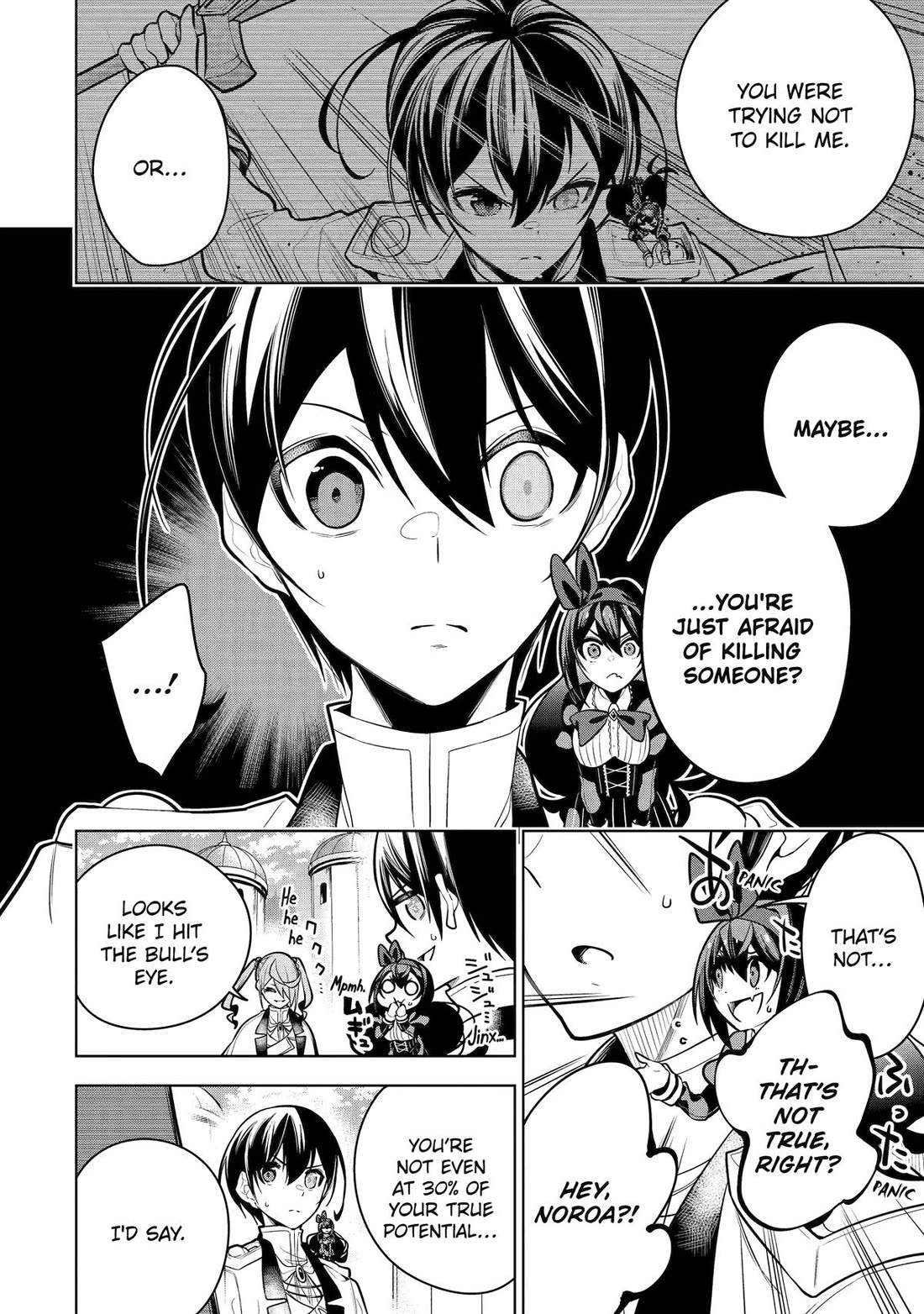 The Strongest Swordsman Has Zero Equipment Slots, but He Can Equip up to 9999 Items if It’s (Cute) Cursed Equipment Chapter 38 page 2 - Chapter 38