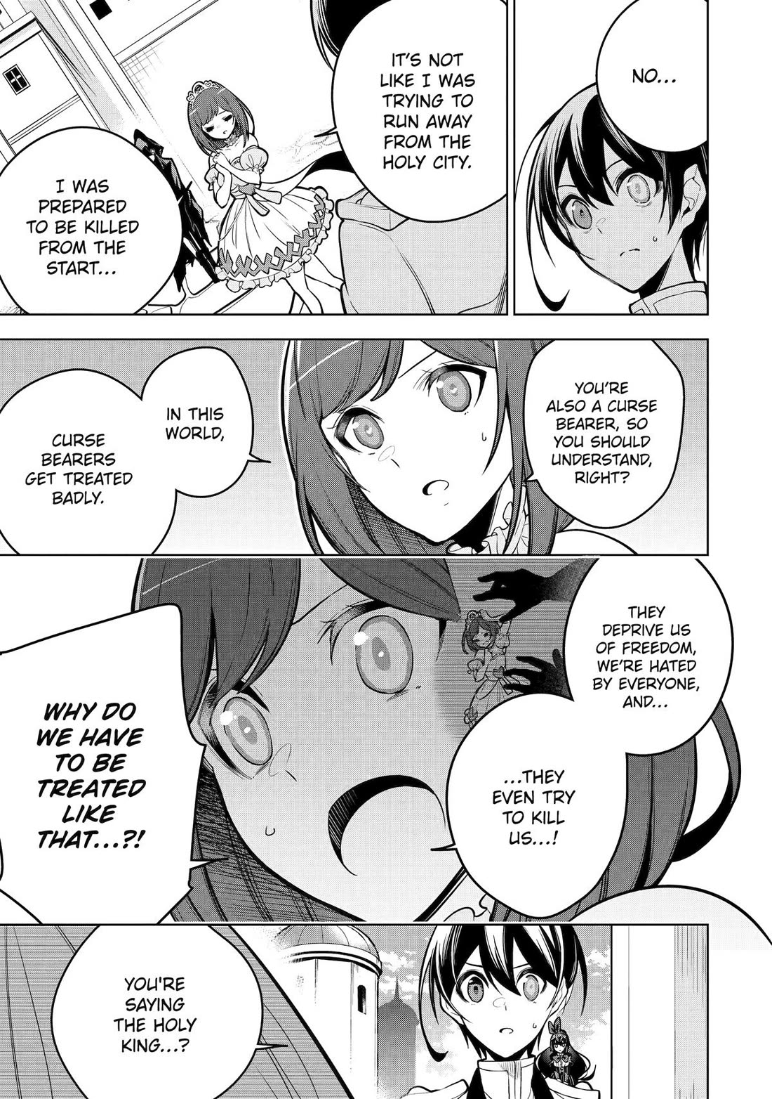 The Strongest Swordsman Has Zero Equipment Slots, but He Can Equip up to 9999 Items if It’s (Cute) Cursed Equipment Chapter 38 page 21 - Chapter 38