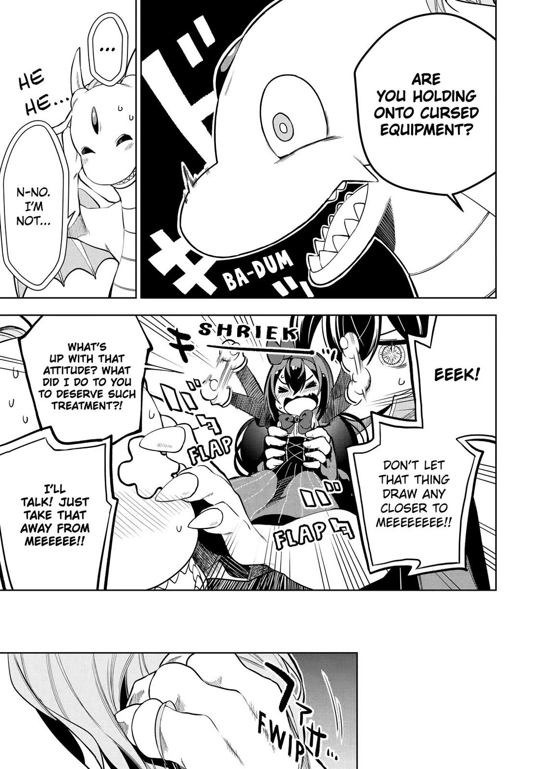 The Strongest Swordsman Has Zero Equipment Slots, but He Can Equip up to 9999 Items if It’s (Cute) Cursed Equipment Chapter 4 page 25 - Chapter 4