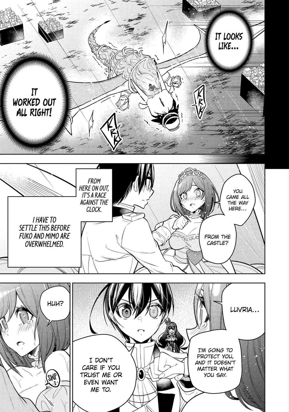 The Strongest Swordsman Has Zero Equipment Slots, but He Can Equip up to 9999 Items if It’s (Cute) Cursed Equipment Chapter 40 page 11 - Chapter 40 [END]