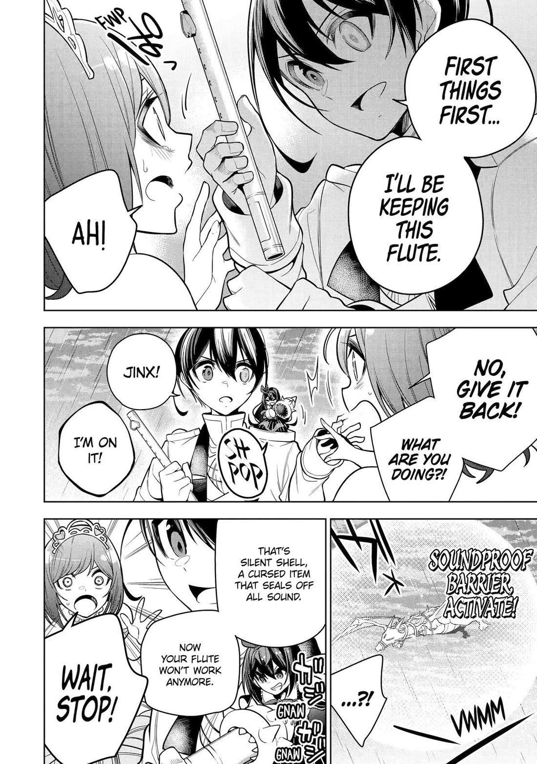 The Strongest Swordsman Has Zero Equipment Slots, but He Can Equip up to 9999 Items if It’s (Cute) Cursed Equipment Chapter 40 page 12 - Chapter 40 [END]