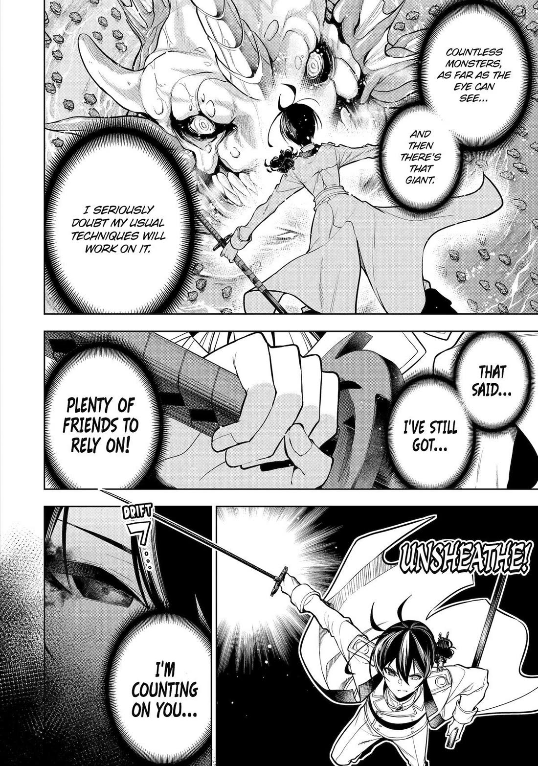 The Strongest Swordsman Has Zero Equipment Slots, but He Can Equip up to 9999 Items if It’s (Cute) Cursed Equipment Chapter 40 page 21 - Chapter 40 [END]