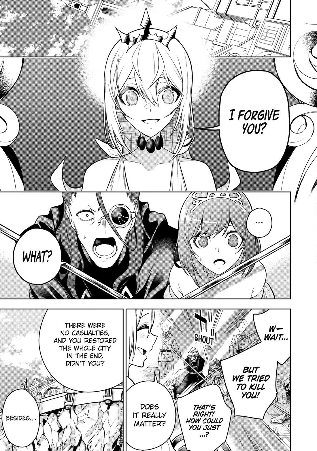 The Strongest Swordsman Has Zero Equipment Slots, but He Can Equip up to 9999 Items if It’s (Cute) Cursed Equipment Chapter 40 page 33 - Chapter 40 [END]