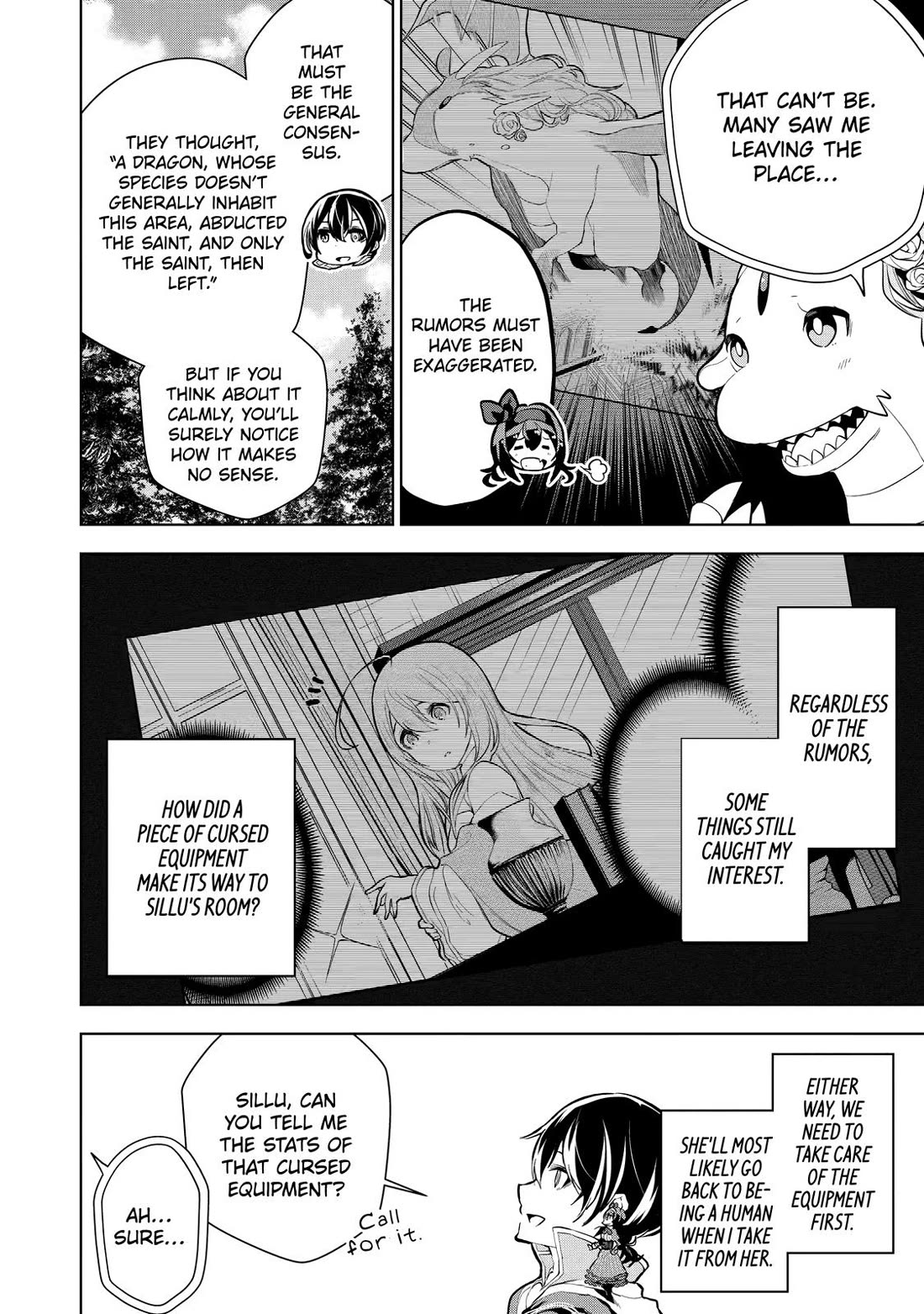The Strongest Swordsman Has Zero Equipment Slots, but He Can Equip up to 9999 Items if It’s (Cute) Cursed Equipment Chapter 5 page 12 - Chapter 5