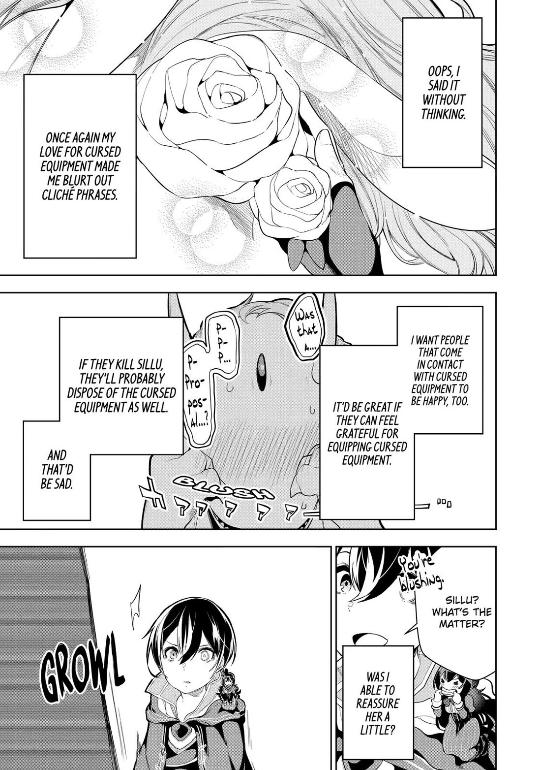 The Strongest Swordsman Has Zero Equipment Slots, but He Can Equip up to 9999 Items if It’s (Cute) Cursed Equipment Chapter 5 page 19 - Chapter 5