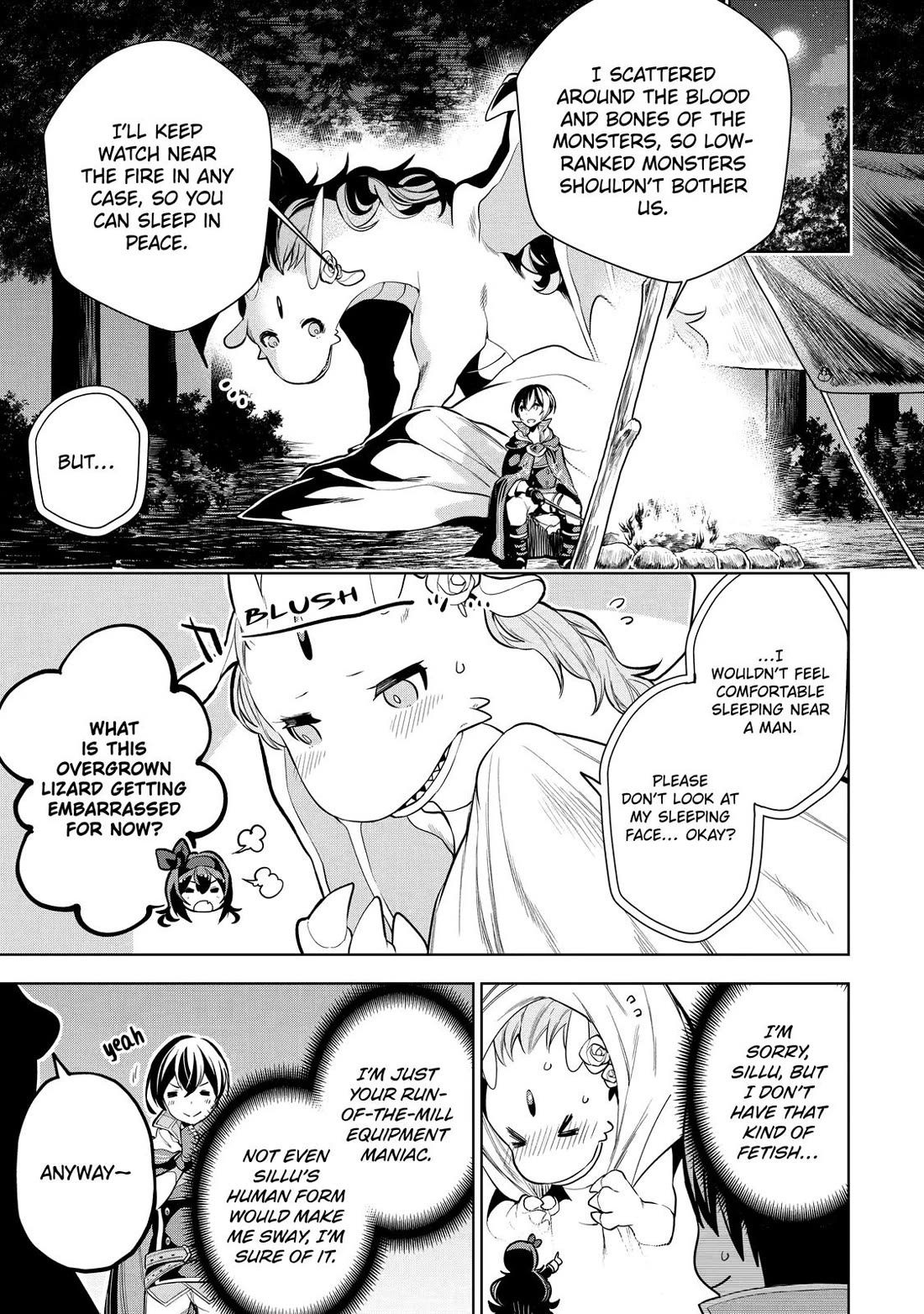The Strongest Swordsman Has Zero Equipment Slots, but He Can Equip up to 9999 Items if It’s (Cute) Cursed Equipment Chapter 5 page 31 - Chapter 5