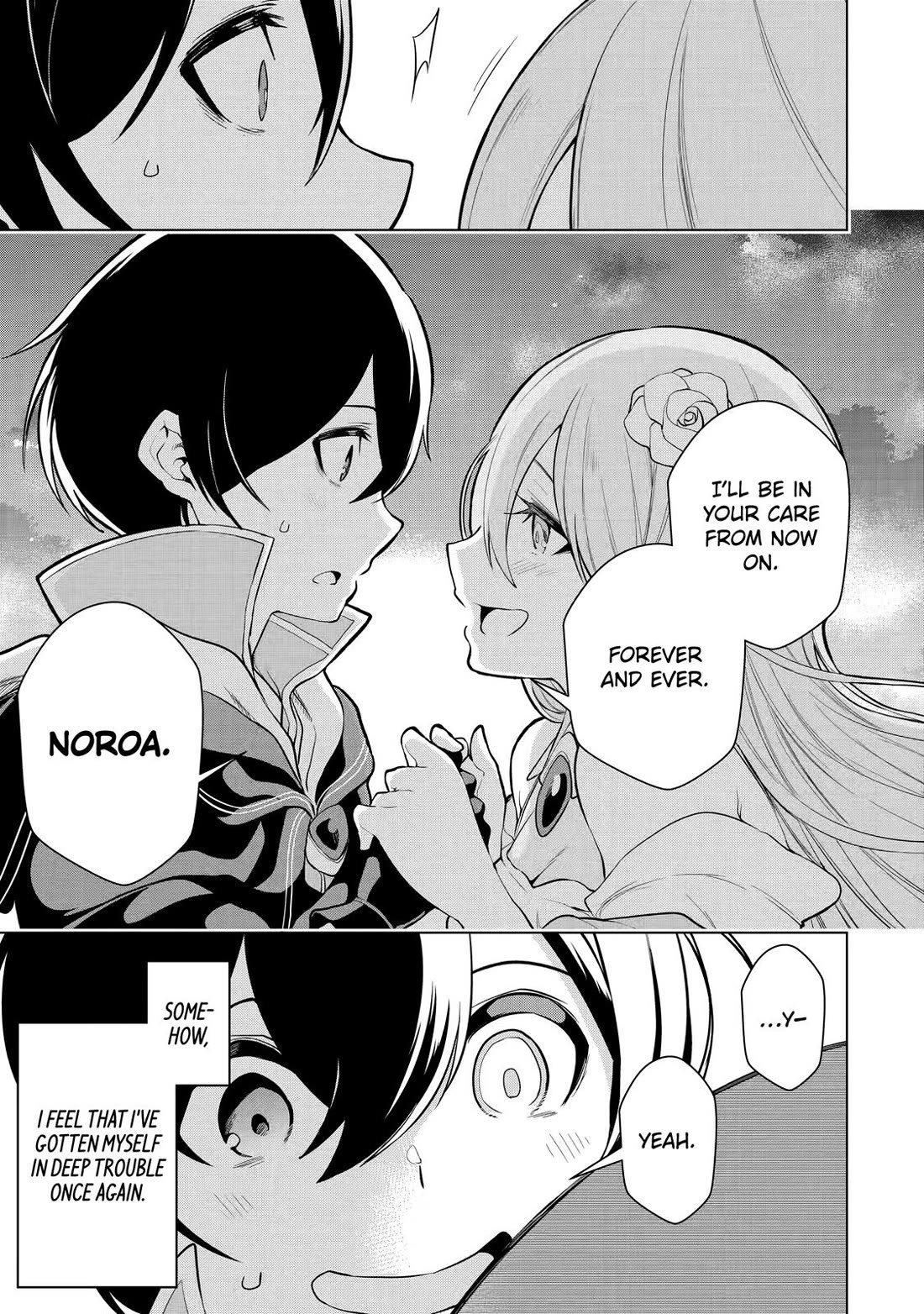 The Strongest Swordsman Has Zero Equipment Slots, but He Can Equip up to 9999 Items if It’s (Cute) Cursed Equipment Chapter 7 page 24 - Chapter 7