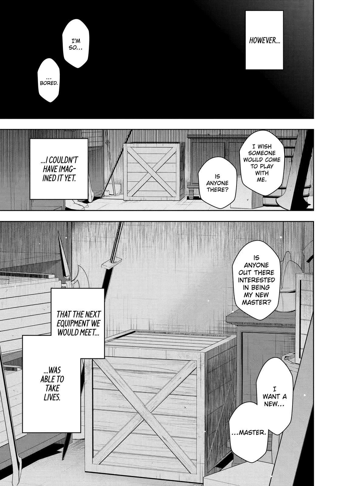 The Strongest Swordsman Has Zero Equipment Slots, but He Can Equip up to 9999 Items if It’s (Cute) Cursed Equipment Chapter 7 page 26 - Chapter 7
