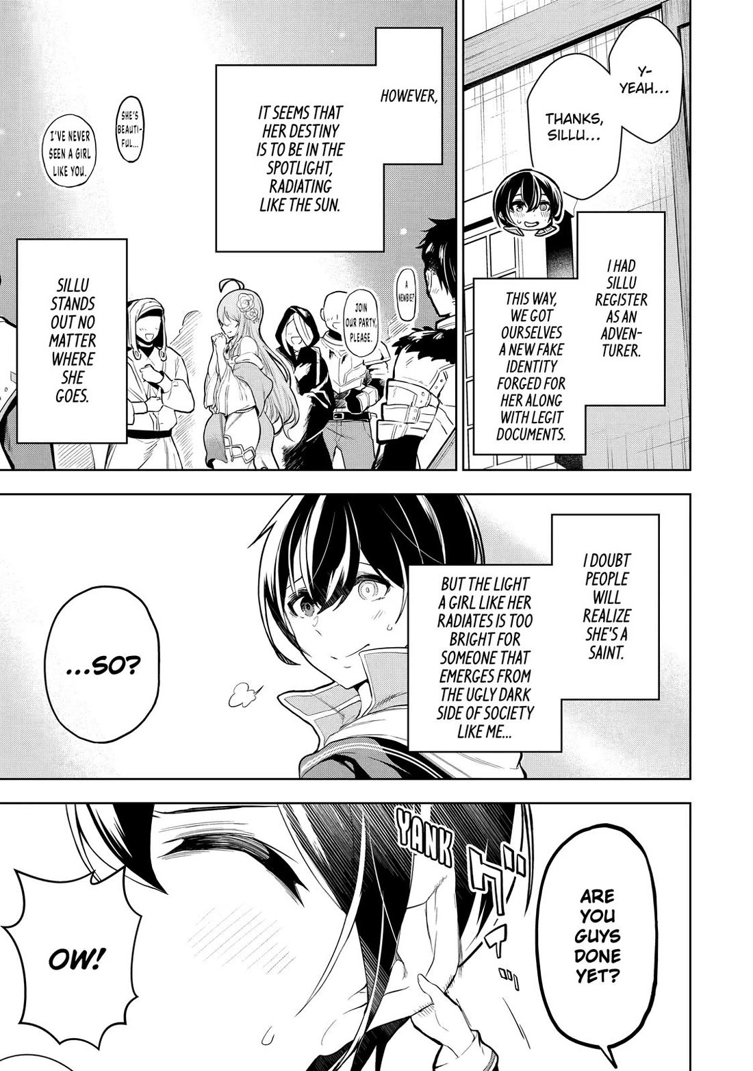 The Strongest Swordsman Has Zero Equipment Slots, but He Can Equip up to 9999 Items if It’s (Cute) Cursed Equipment Chapter 8 page 3 - Chapter 8