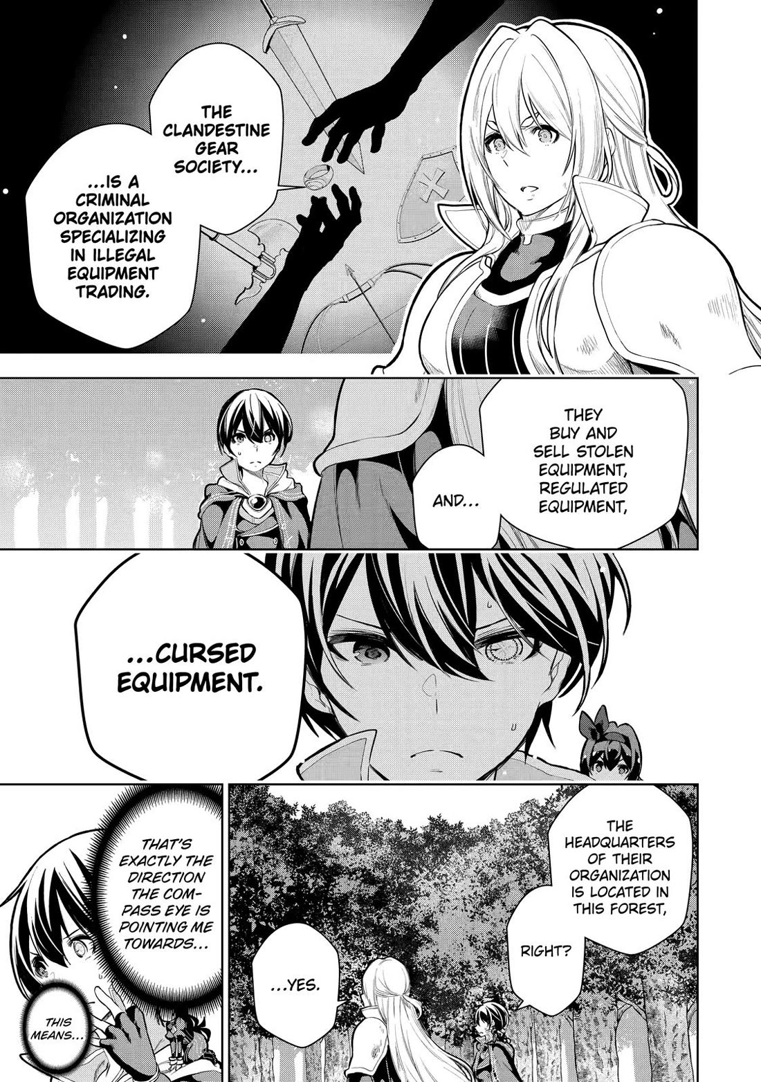 The Strongest Swordsman Has Zero Equipment Slots, but He Can Equip up to 9999 Items if It’s (Cute) Cursed Equipment Chapter 9 page 1 - Chapter 9